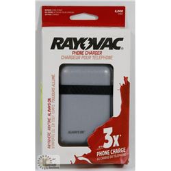 RAYOVAC 6000 MAH POWER BANK