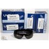 Image 1 : LOT OF 4 UVEX SAFETY GOGGLES