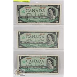 1967 CENTENNIAL NO SERIAL NUMBER $1 BILLS