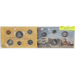 LOT OF 2 SEALED UNCIRCULATED COIN SETS 1973, 1970