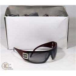 BOX OF CHANEL REPLICA DESIGNER SUNGLASSES, WINE