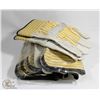 Image 1 : BUNDLE OF 70% LEATHER WORK GLOVES