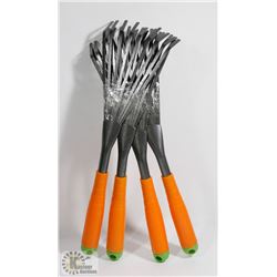 BUNDLE OF 4 HAND RAKES