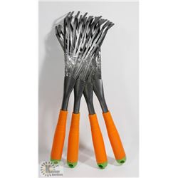 BUNDLE OF 4 HAND RAKES
