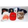 Image 1 : LOT OF 6 ASSORTED BALL CAPS
