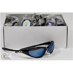 BOX OF OAKLEY STYLE  BLACK DESIGNER