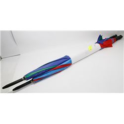 2PK GOLF SIZE UMBRELLAS.