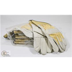 BUNDLE OF 70% LEATHER WORK GLOVES