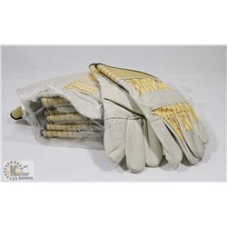 BUNDLE OF 70% LEATHER WORK GLOVES