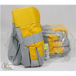 LOT OF 6 FORCFIELD WORK GLOVES M/L