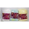 Image 1 : 3 BAGS OF 1LB  ASSORTED COLOR 100%  ACRYLIC YARN