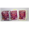 Image 1 : 3 BAGS OF 1LB  ASSORTED COLOR 100%  ACRYLIC YARN