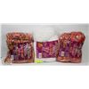 Image 1 : 3 BAGS OF 1LB  ASSORTED COLOR 100%  ACRYLIC YARN