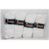 Image 1 : 12 PAIR SPORTS COLLECTION WHITE SOCKS SIZE 10-13