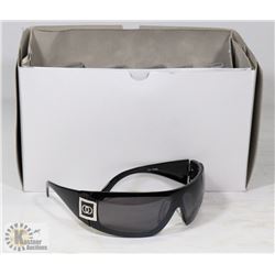 BOX OF CHANEL REPLICA DESIGNER SUNGLASSES, SMOKE