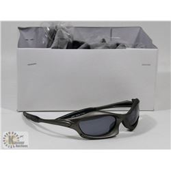 CASE OF DESIGNER BLUE FRAME SUNGLASSES