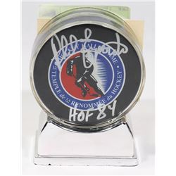 PHIL ESPOSITO AUTOGRAPHED PUCK.