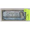 Image 1 : 1937 CANADIAN $5 BILL