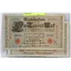 Image 1 : TWO 1910 GERMAN 1000 MARK BANKNOTES.