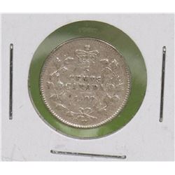 1902H CANADIAN "LARGE H" EDWARD VII 5 CENT COIN