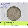 Image 1 : 1947 CANADIAN MAPLE LEAF 25 CENT COIN.