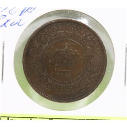 1861 NEW BRUNSWICK LARGE PENNY.