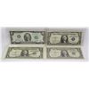 Image 1 : LOT OF US BANKNOTES INCL 1957 ONE DOLLAR BILLS &