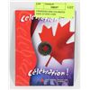 Image 1 : UNOPENED 2004 COLORIZED MAPLE LEAF 25 CENT COIN