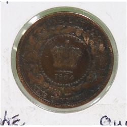 1864 NEW BRUNSWICK 1 CENT COIN