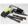 Image 1 : MASTERCRAFT 3/8" AIR-POWRED CHISEL WITH 4 CHISELS