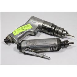 ULTRA PRO 3/8" AIR DRILL & A ULTRA PRO GRINDER /