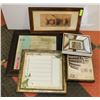Image 1 : GROUP OF 4 FRAMED PICTURES