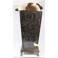 ANTIQUE BRONZE UMBRELLA STAND