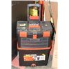 Image 1 : WHEELED BLACK & DECKER TOOLBOX WITH TOOLS