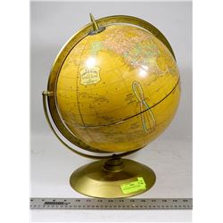 1950'S PLASTIC WORLD GLOBE