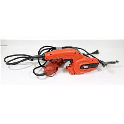 BLACK AND DECKER DETAIL SANDER AND CINHELL GINDER
