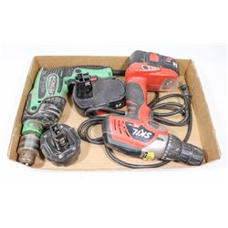 HITACHI AND SKIL DRILLS