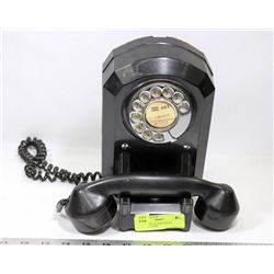 VINTAGE BLACK ROTARY PHONE