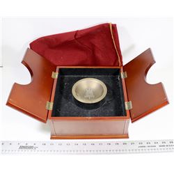 TEMPLAR CEREMONIAL WOODEN BOX WITH COVER