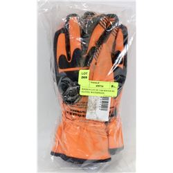BOODUN LOT OF 2 SM WINTER SKI GLOVES, WATERPROOF,