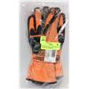 Image 1 : BOODUN LOT OF 2 SM WINTER SKI GLOVES, WATERPROOF,