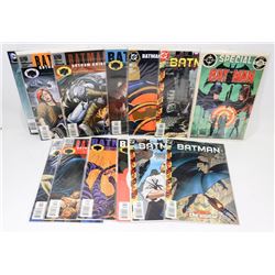 VARIOUS VINTAGE BATMAN COMIC BOOKS