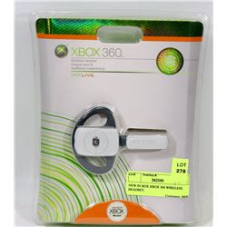 NEW IN BOX XBOX 360 WIRELESS HEADSET.