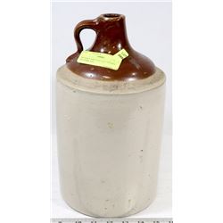 ANTIQUE VINTAGE 2 QT CERAMIC POTTERY JUG