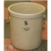 Image 1 : MEDALTA 5 GALLON CROCK WITH HANDLES