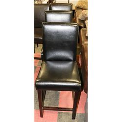SET OF 4 BAR HEIGHT CHAIRS