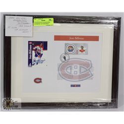 JEAN BELIVEAU GUARANTEED AUTHENTIC AUTOGRAPHED