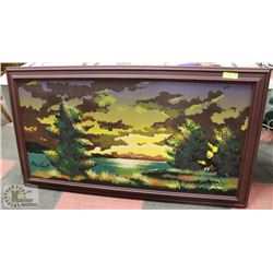 ORIGINAL SIGNED PAINTING 4FT X 2FT