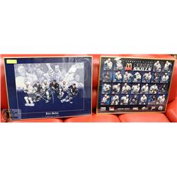 LOT OF 2 OILER PRINTS, CELEBRATE 20 YEARS,