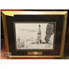 Image 1 : FRAMED, SIGNED, LTD EDITION PRINT "LEDUC #1" BY